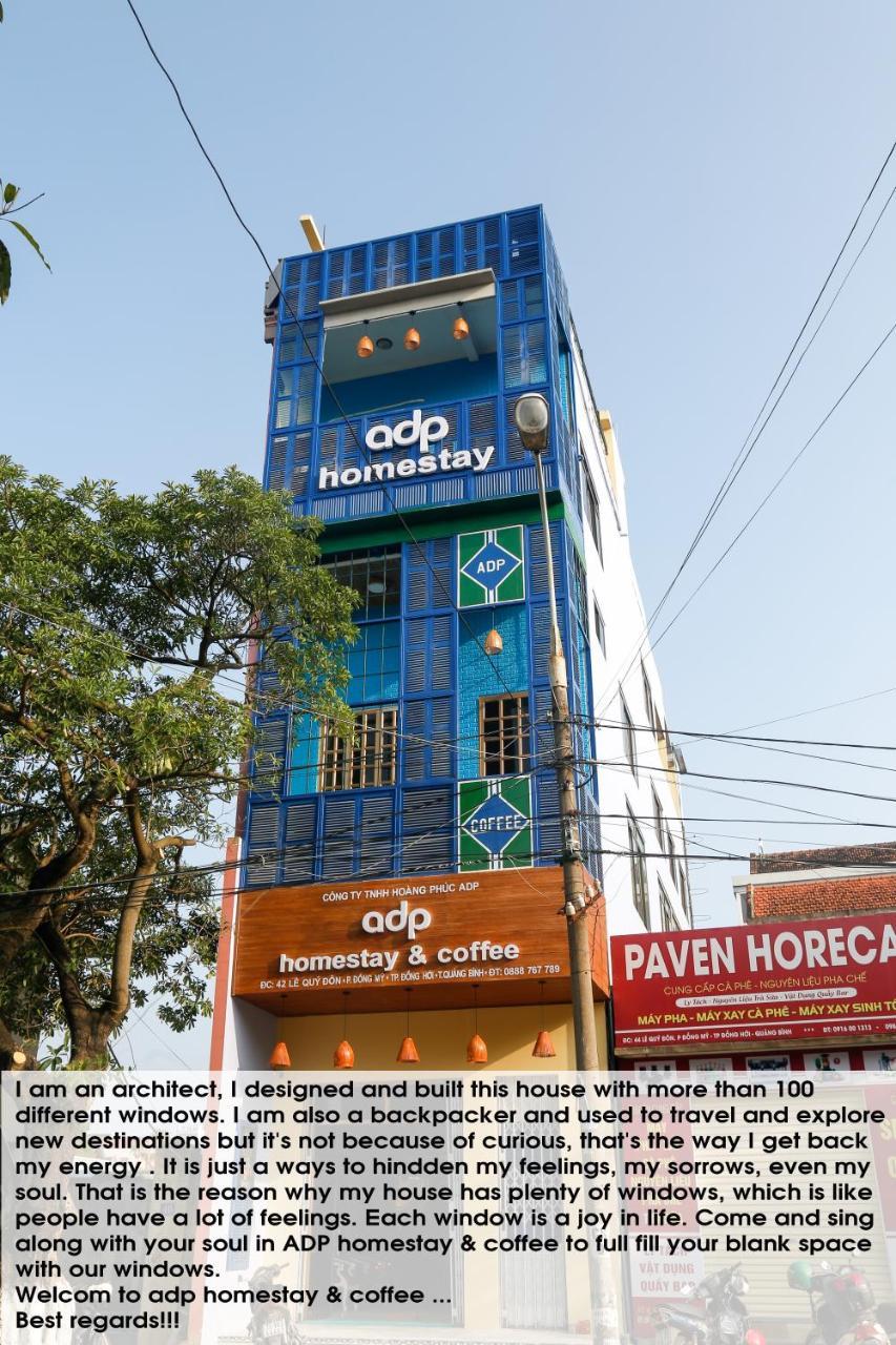 Adp Homestay & Coffee Dong Hoi Dış mekan fotoğraf